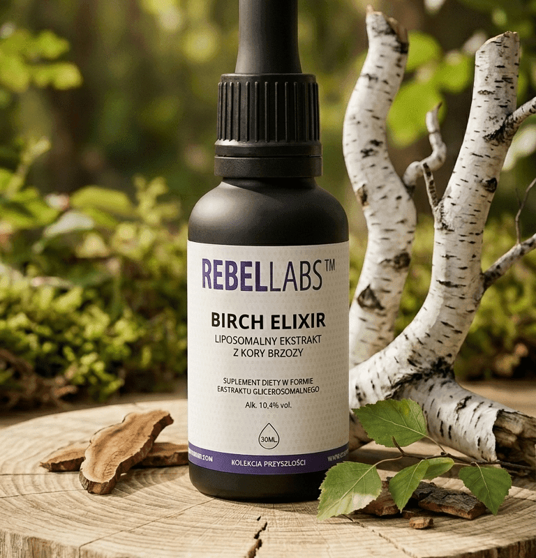Birch Elixir (Brzoza - Koncentrat Triterpenowy) – Katalizator regeneracji tkankowej i barierowej